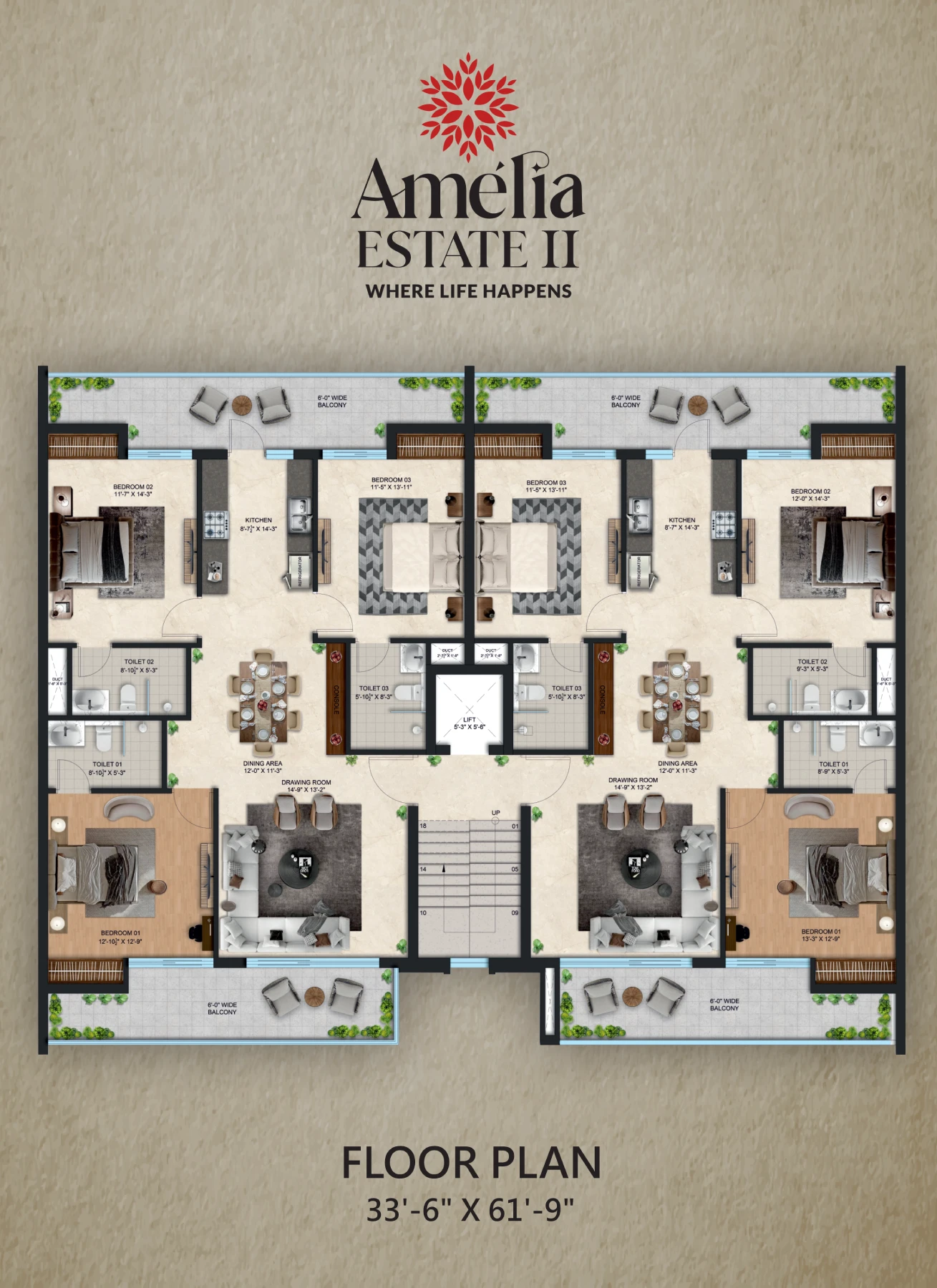 Amelia Estate- II -Floor Plan-1 conv 0